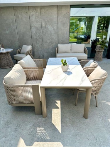 Stół Azzura szampański | Monnarita