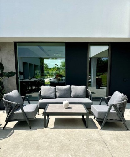 Zestaw ogrodowy Maksymo szary | Monnarita