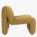 Fotel Velvet Lounge - Musztarda | Madam Stoltz