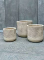 Zestaw doniczek Aletto Sand Set  | Monnarita
