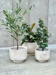 Zestaw doniczek Odesse Stone Set | Monnarita