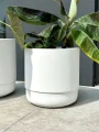 Zestaw doniczek Santiago White Set | Monnarita