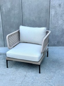 Fotel Tiziano szampański | Monnarita