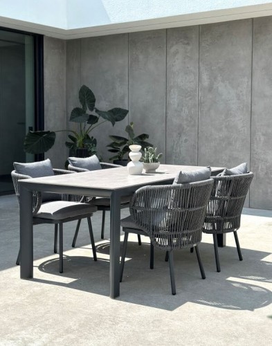 Zestaw ogrodowy Azzure 4 szary | Monnarita