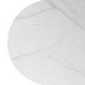 Stół jadalniany biały naturalny mdf-ceramiczny | Ixia