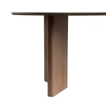 Stół jadalniany biało-brązowy naturalny mdf-ceramiczny | Ixia