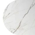 Stół jadalniany biało-brązowy naturalny mdf-ceramiczny | Ixia
