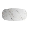 Stół jadalniany biało-brązowy naturalny mdf-ceramiczny 180 X 90 X 75 CM | Ixia
