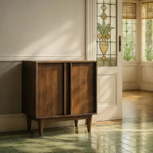 Komoda brązowa drewno mango | Ixia