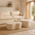 Stolik kawowy biały mdf Wilma 125,50 X 81 X 46 CM | Ixia