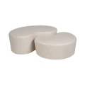 Stolik kawowy biały mdf Wilma 125,50 X 81 X 46 CM | Ixia
