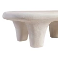Stolik kawowy biały poliresin Wilma | Ixia