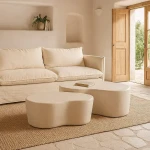 Stolik kawowy biały mdf Wilma 103 X 71 X 38 CM | Ixia