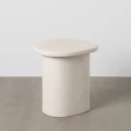Stolik boczny biały mdf Wilma 48 X 43 X 50 CM | Ixia