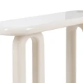 Konsola lakierowana kremowa mdf 120 X 35 X 80 CM | Ixia