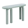 Konsola lakierowana zielona mdf 120 X 35 X 80 CM | Ixia