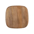 Zestaw 2 stoliki kawowe drewno-metal | Ixia