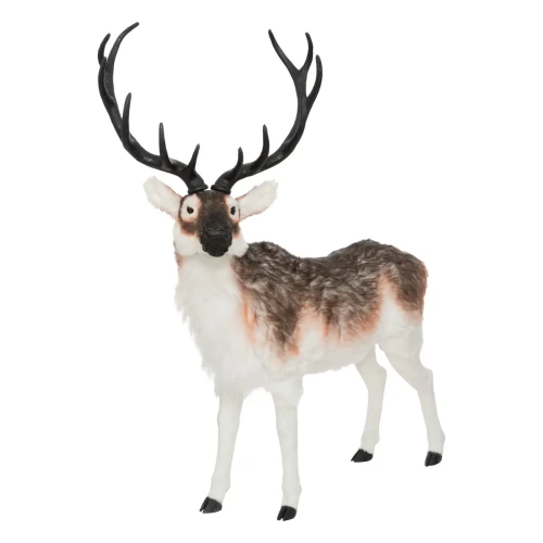 Renifer stojący duży futerko 134cm