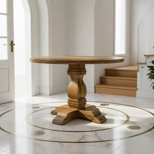 Stół jadalniany z drewna mango | Ixia