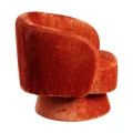 Fotel obrotowy terakotowy | Ixia