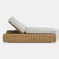 Leżak ogrodowy Maje Grey 193x68x35cm | Miloo Home