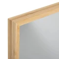Prostokątne lustro w bambusowej ramie 125x35cm I Atmosphera