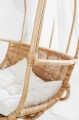 Rattanowy fotel wiszący Leia naturalny| Monnarita