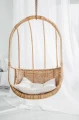 Rattanowy fotel wiszący Leia naturalny| Monnarita