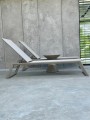 Leżak aluminiowy Serene szampański | Monnarita