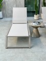 Leżak aluminiowy Serene szampański | Monnarita