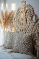 Rattanowy zagłówek pawi QUEEN | Bally Hands