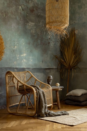 Rattanowy fotel GAYA | Bally Hands