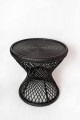 Rattanowy stolik DANDELION - L - czarny | Bally Hands