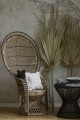 Rattanowy stolik DANDELION - L - czarny | Bally Hands