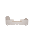 Łóżko 70 x 140cm białe Babushka | Wood Luck