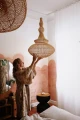 Lampa rattanowa TARU | Bally Hands