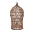 Lampa The Woven Bell - Ciemny Orzech - XL | Bazar Bizar
