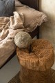 Stołek / stolik boczny z recyklingowanego drewna tekowego TIKI | Bally Hands