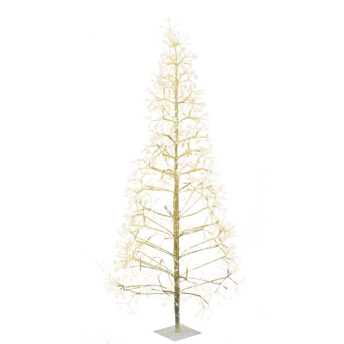 Drzewko ledowe 2000 LED złote 150cm