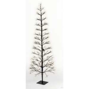 Drzewko ledowe 2000 LED czarne 150cm