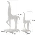 Zestaw dwóch figurek dekoracyjnych Apollo | Monnarita
