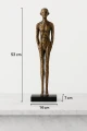 Figurka dekoracyjna Christiano L - Miedziany | Monnarita
