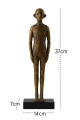 Figurka dekoracyjna Christiano S - Miedziany | Monnarita