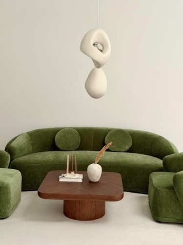 Sofa trzyosobowa Amarone Vita - Zielona | Monnarita