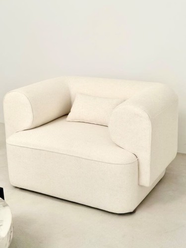 Fotel Belagio - Kremowy | Monnarita