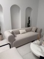 Sofa trzyosobowa Milano - Beżowa | Monnarita