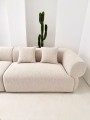 Sofa modułowa prawa Milano - kremowa | Monnarita