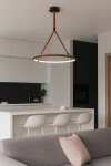 Lampa Miresta L - Imitacja drewna | Monnarita