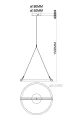 Lampa Miresta M - Czarna | Monnarita
