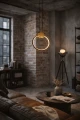Lampa Zafiro S - Czarna | Monnarita